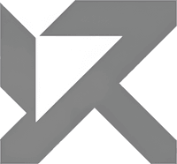 Минималистичный абстрактный логотип компании Ptscash в серых тонах на белом фоне